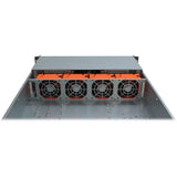 Inter-tech IPC 2U-20255 Rackmount Chassis (Black | 2x USB-A)