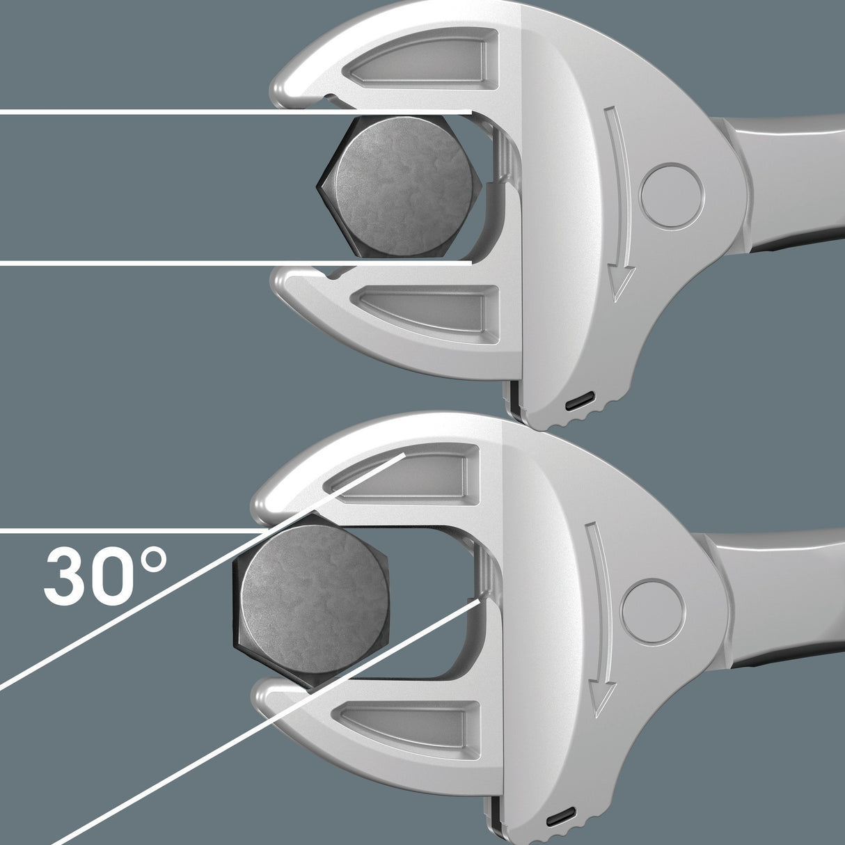 Wera double open-ended spanner | 13-16 mm | length 188 mm | self-setting | 1 piece - 05020103001 05020103001