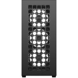 Aerocool b502a midi tower behuizing (zwart | 2x usb-a | 1x usb-c | rgb)