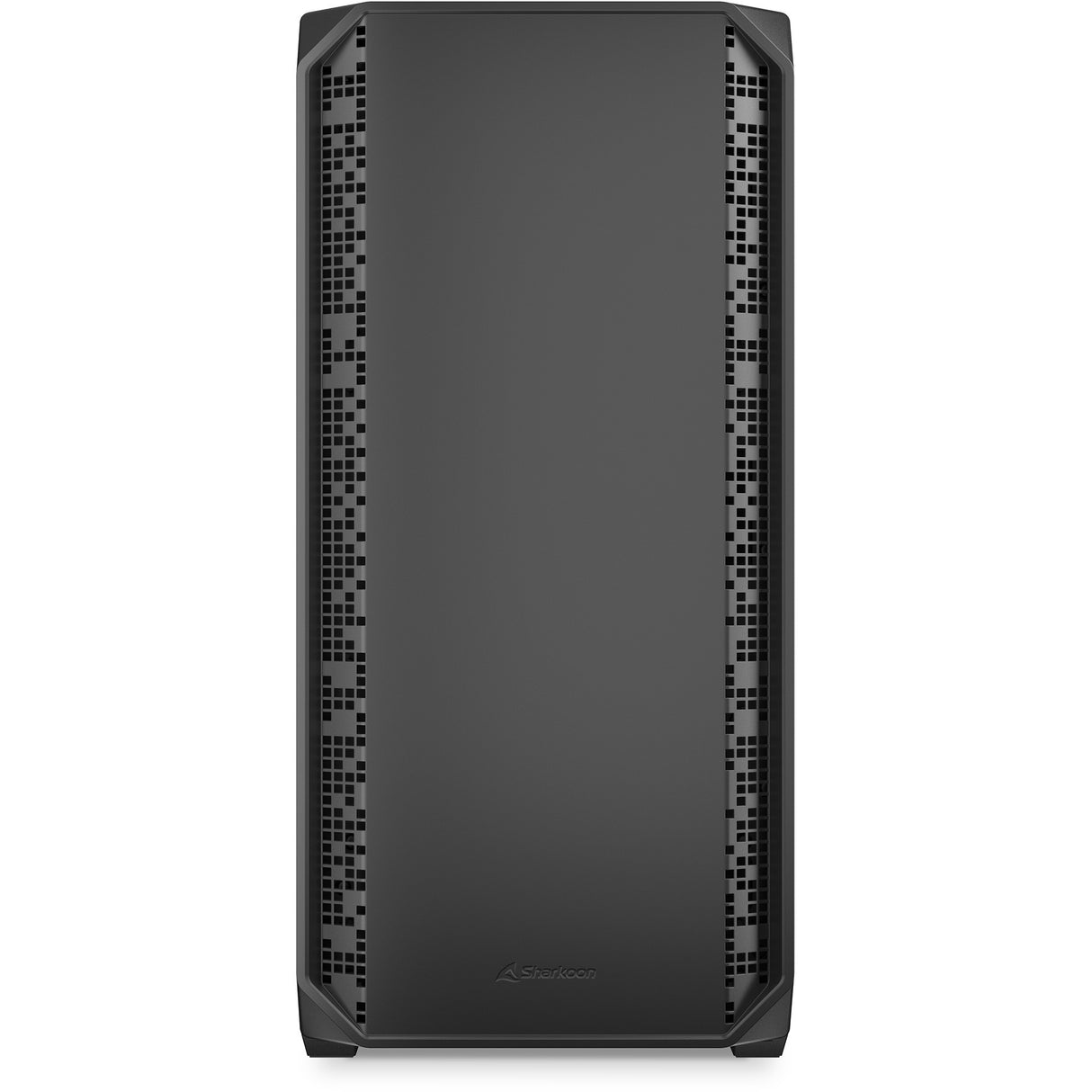 Sharkoon ak2 midi bokšto korpusas (juodas | 2x USB-A | 1x USB-C)