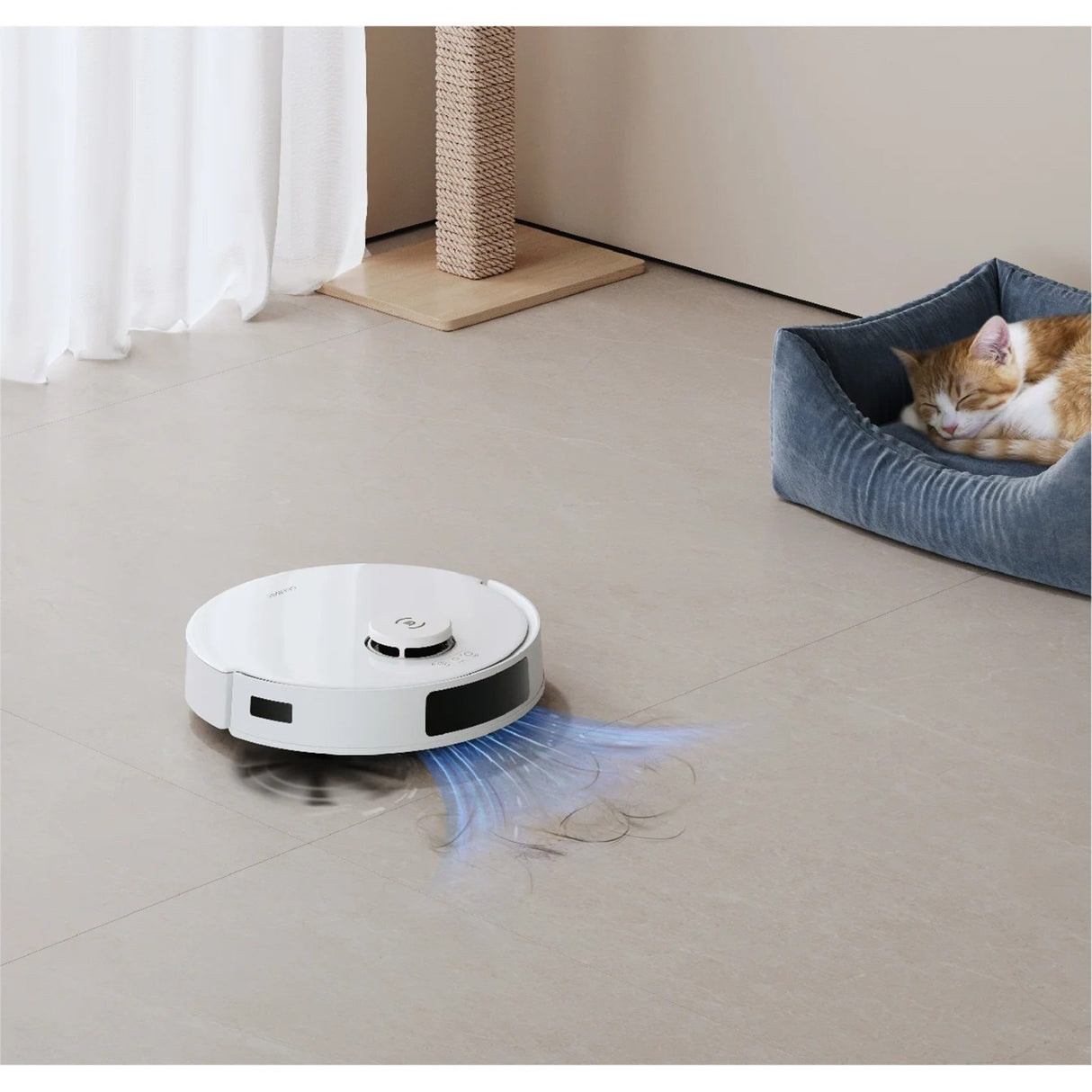 Ecovacs Deebot N20 Pro Plus robot vacuum cleaner (white)