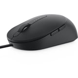 Dell Laser Wired Mouse MS3220 (Black, 3200 dpi)