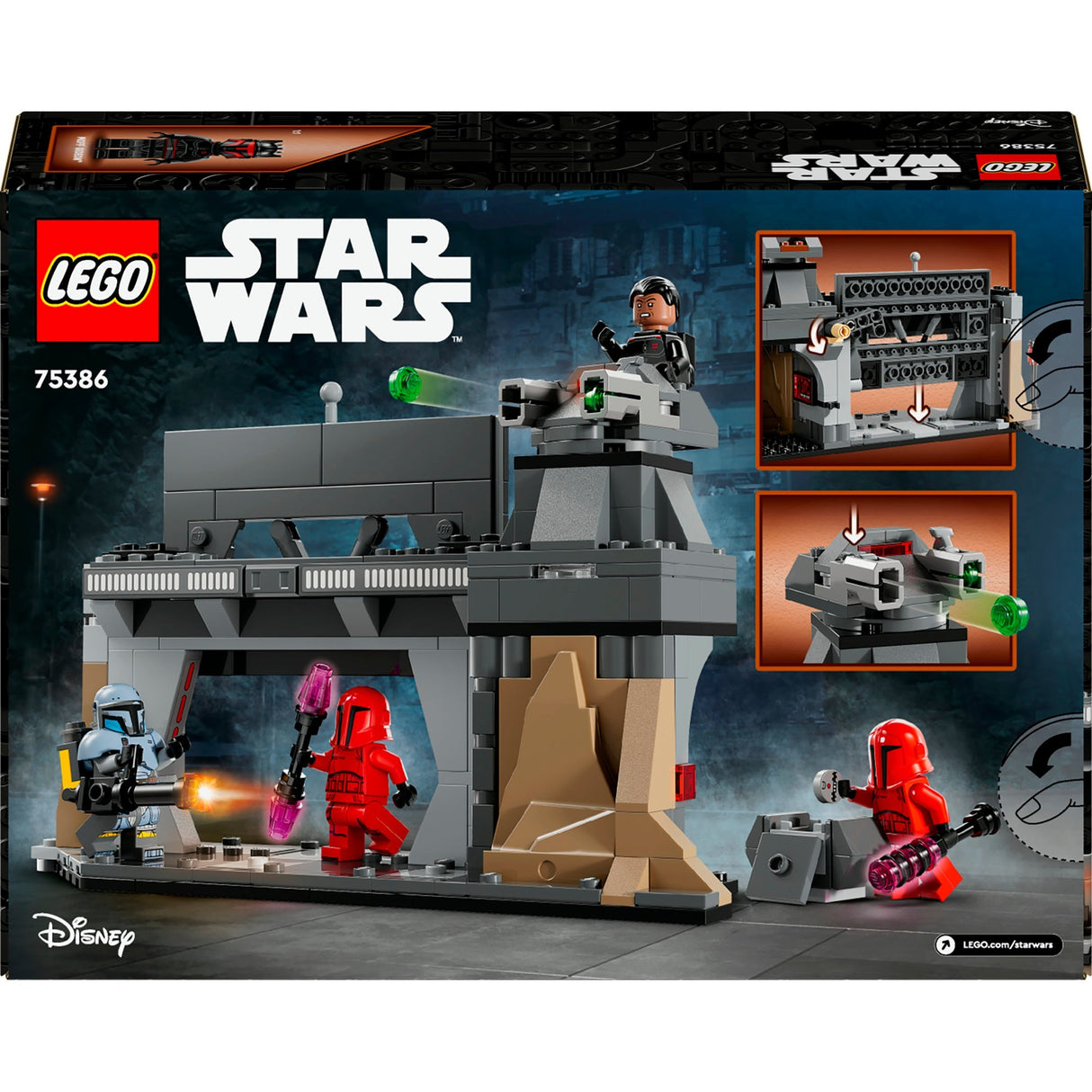 Lego Star Wars 75386 Paz Vizsla e Moff Gideon Duel