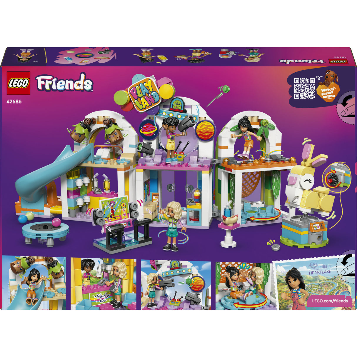 Lego friends 42686 innendørs lekeplass