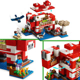 Lego minecraft 21270 the mooshroom house