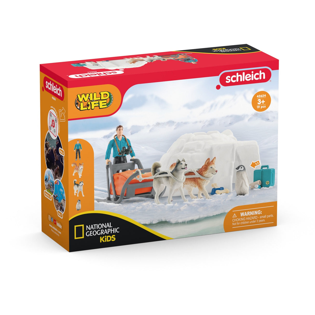 Schleich WILD LIFE Antarktidos ekspedicija 42624