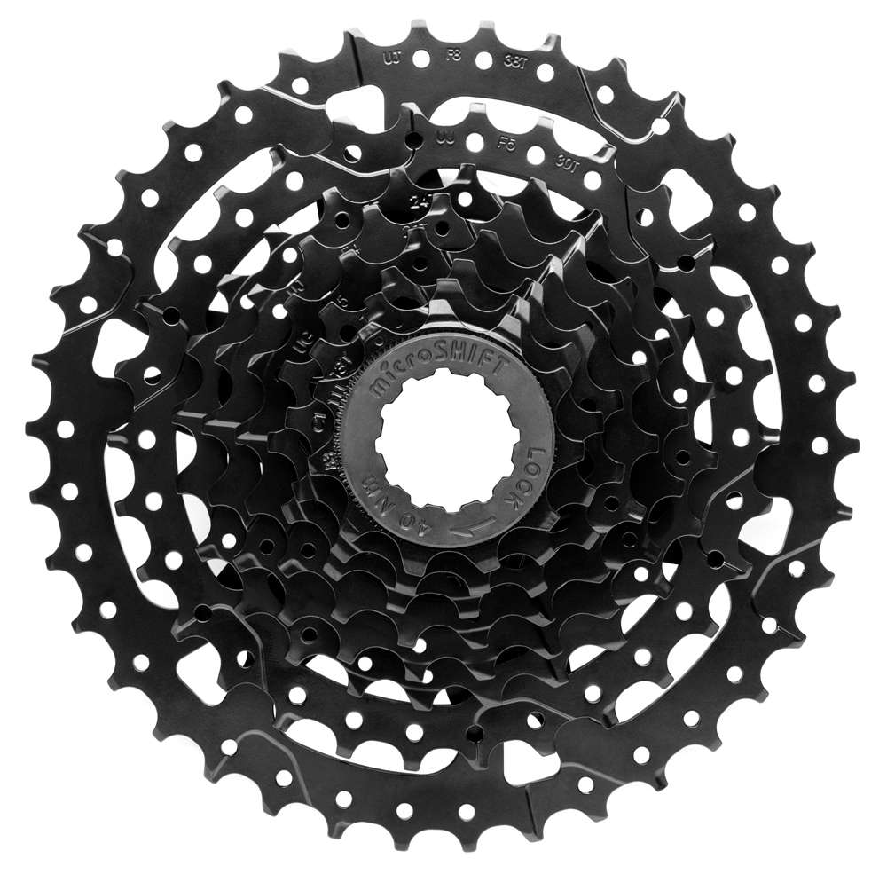 Microshift acolytex 8-speed cassette 11-38 - steel
