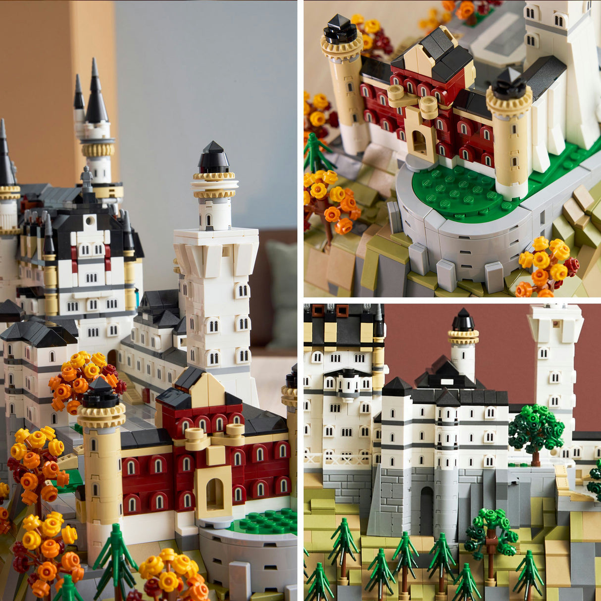 Lego Architecture 21063 Conjunto de coleção do Castelo de Neuschwanstein