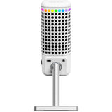 Nzxt capsule elite microfoon (wit, rgb, usb-c)