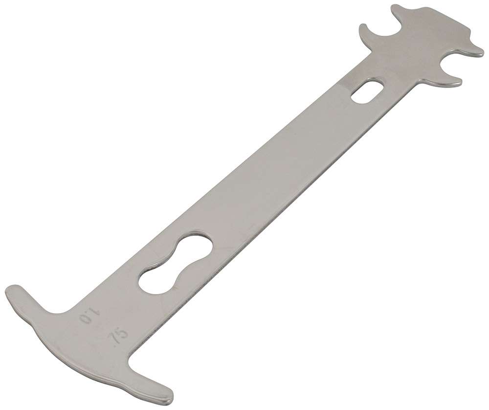 Radon per stainless steel chain gauge