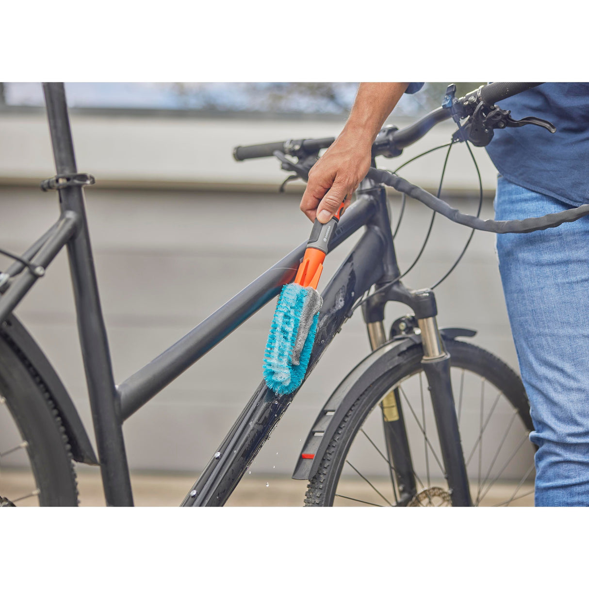 Gardena cleansystem dviračių šepetėlių valymo rinkinys