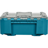 Makita maktrak organizer compact p-91067 gereedschapsbox (blauw zwart)