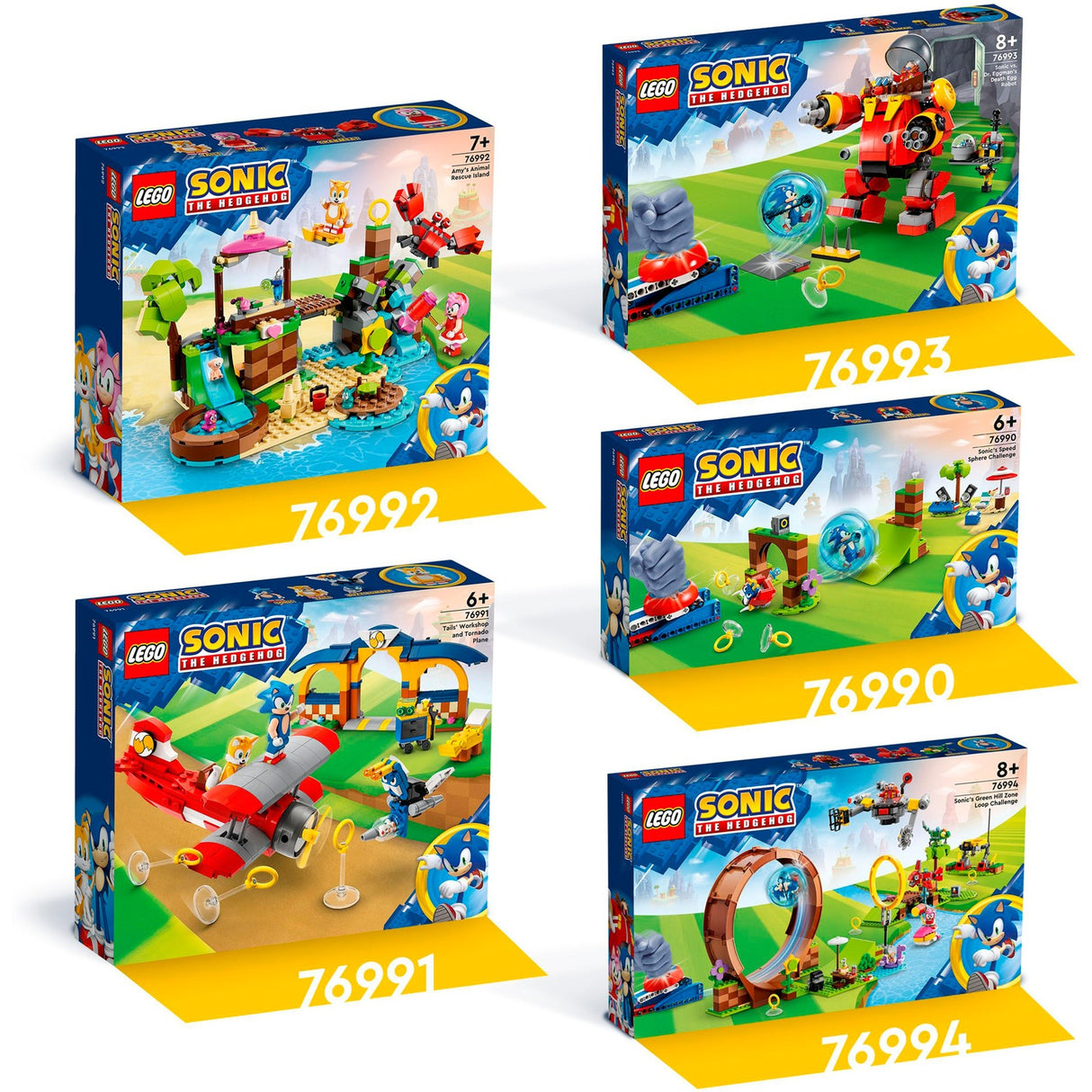 Lego Sonic 76992 AMY's Déiere Raum