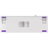 Lorgar kbp70mw, gaming toetsenbord (wit, us lay-out, logar toxic purple, 65%, rgb, hot-swappable, pbt double-shot, bluetooth 2.4ghz usb)