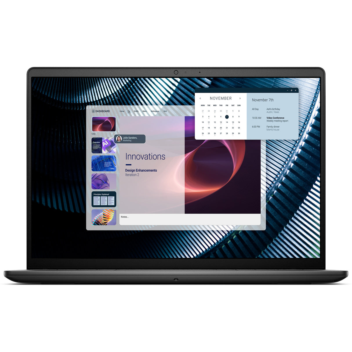Dell pro 14 essential pv14250 (9t8t1) 14 laptop (zwart | core 5 120u | intel graphics | 16 gb | 512 gb ssd)