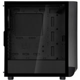 Silverstone seta a1 midi tower behuizing (zwart titanium | 2x usb-a | 1x usb-c | rgb | tempered glass)