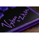 8bitdo arcade controller - transparent purple signature edition (purple transparent, 2.4 ghz bluetooth usb, nintendo switch 1 + 2, pc)