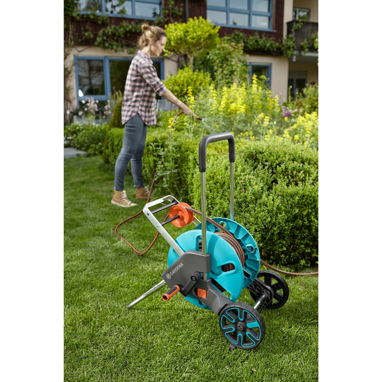 GARDENA vozík na hadicu AquaRoll M Easy Set