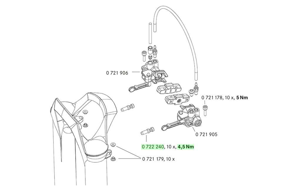Magura brake mag quick release bolt firm tech