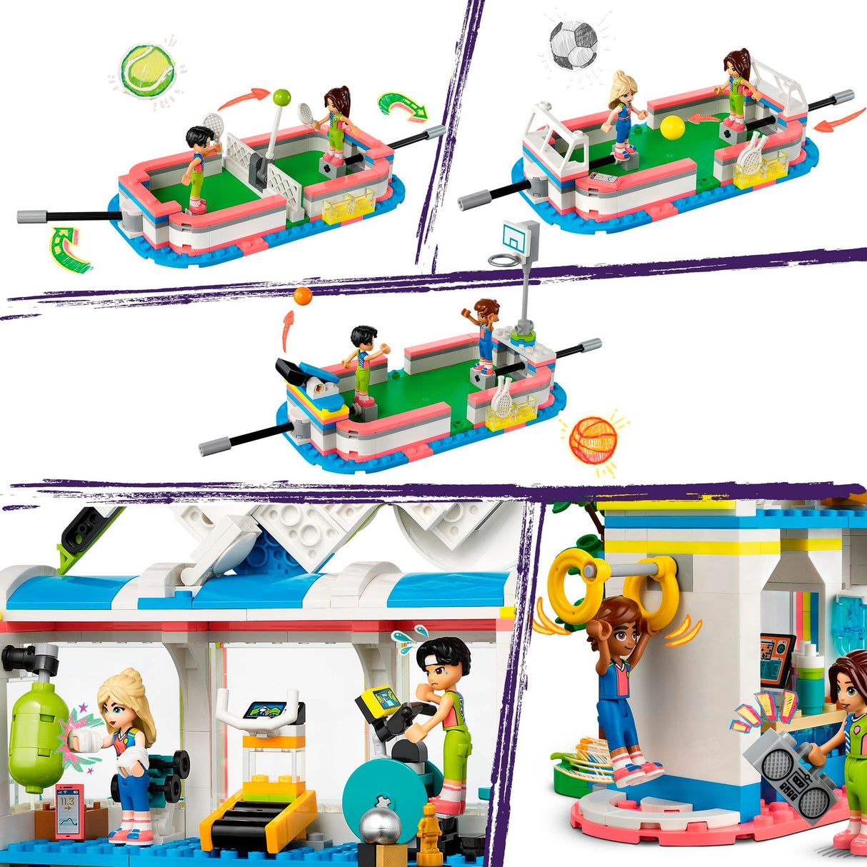 Lego Friends - Sports Centre building toy (41744)