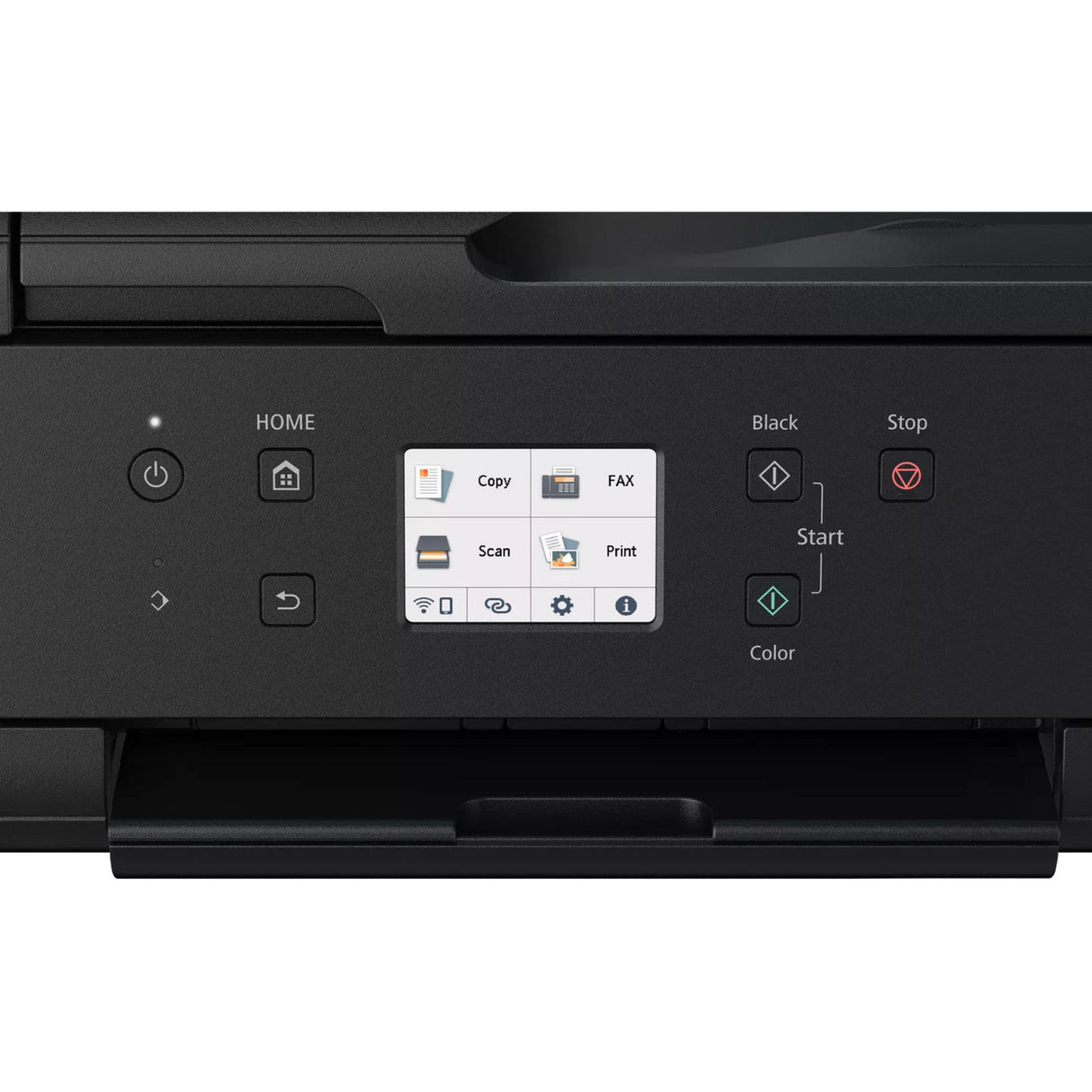 Canon pixma tr7650 all-in-one inkjetprinter met faxfunctie (zwart, usb, wi-fi, kopie, scan, fax)
