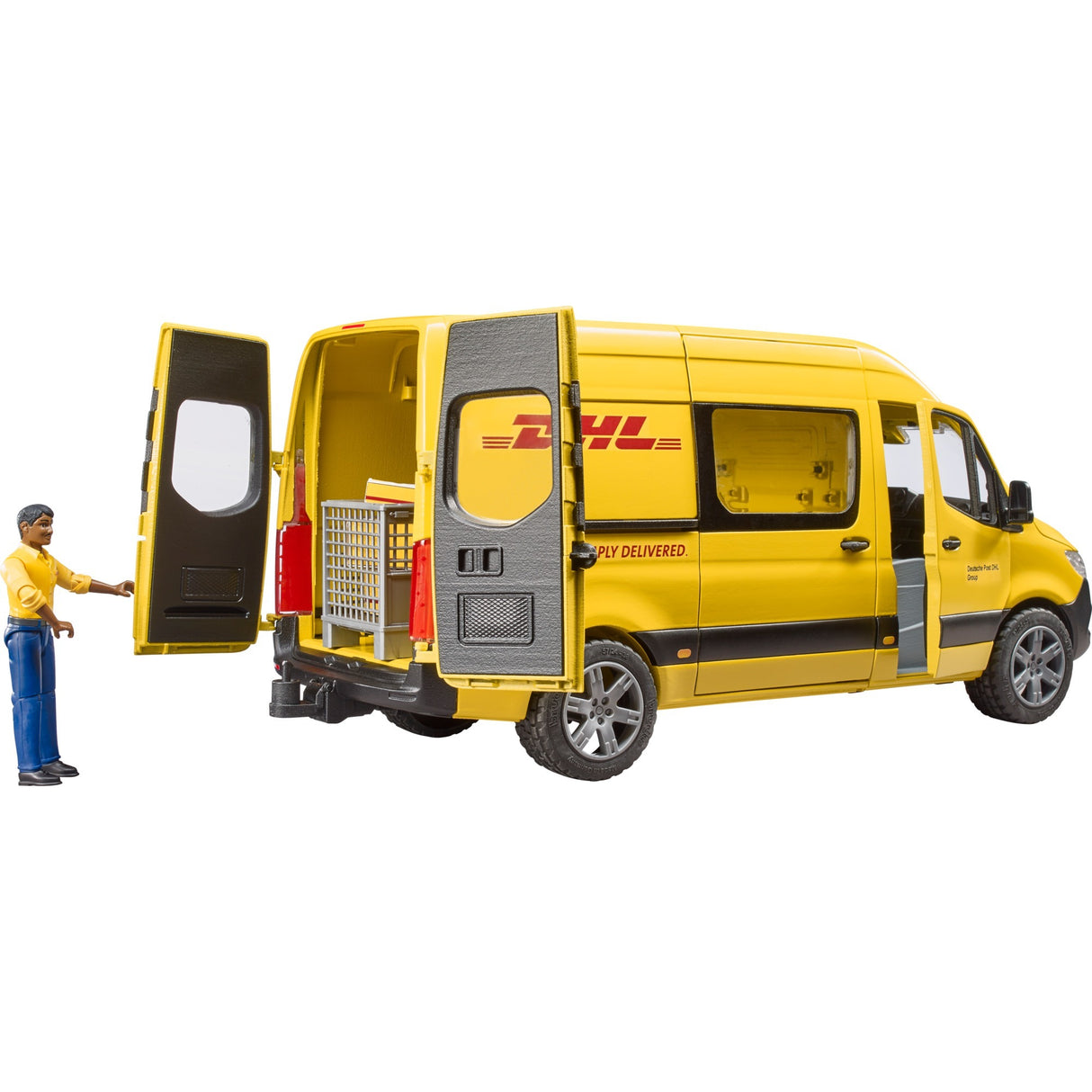 Bruder MB Sprinter DHL avec le réalisateur