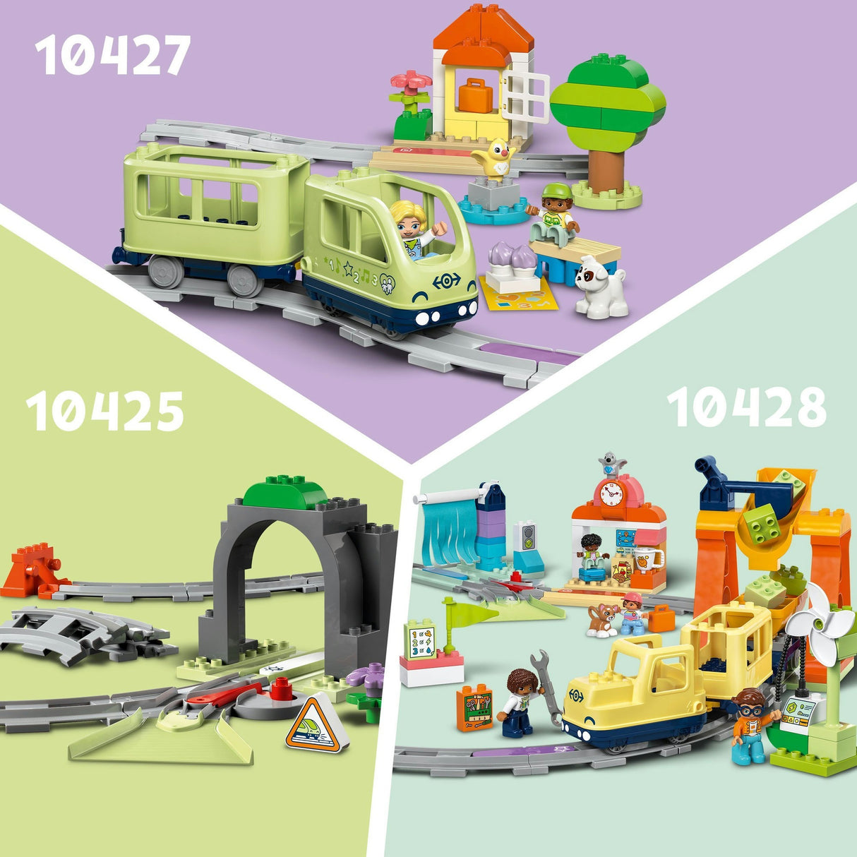 Lego Duplo Town 10426 Train Bridge and Tracks Expansion Set