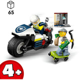 Lego city 60455 police motorcycle chase