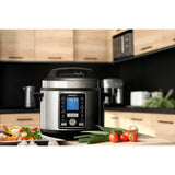 Steba multicooker pressure cooker dd 3 smart (stainless steel black)