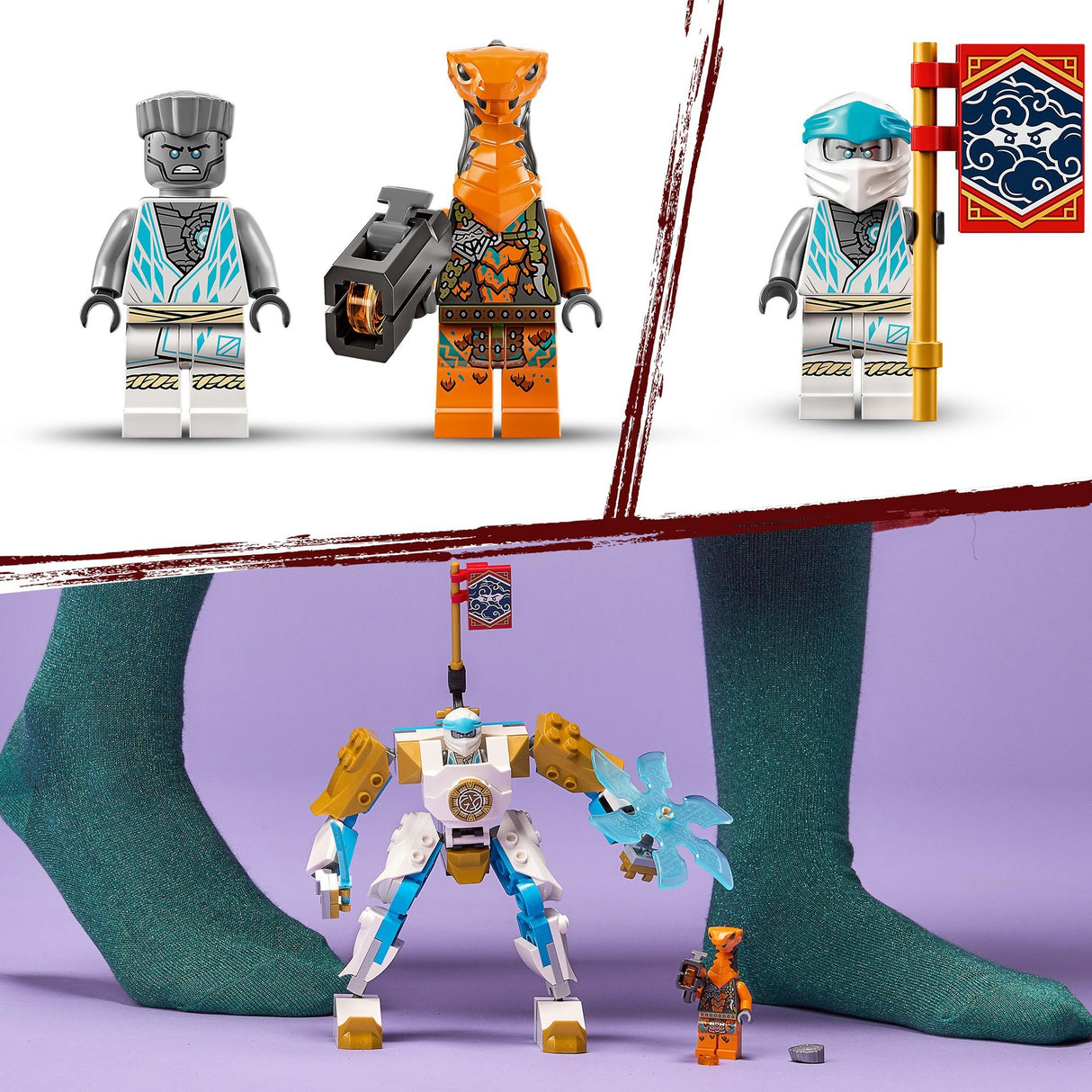 LEGO Ninjago - Zane's Power-Up Mech EVO building toy (71761)