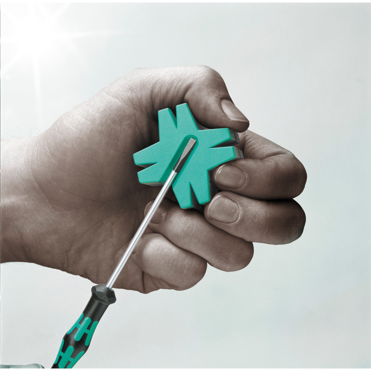 Wera Kraftform 12 SB1 Micro Screwdriver Set (Black-Green, for electronic applications)