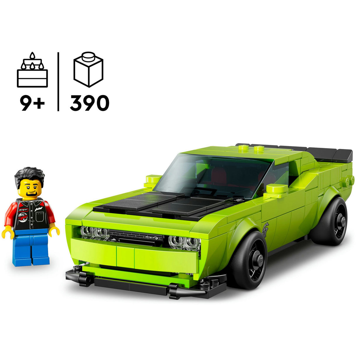 Lego Speed Champions 77237 Dodge Challenger SRT Hellcat sportbil