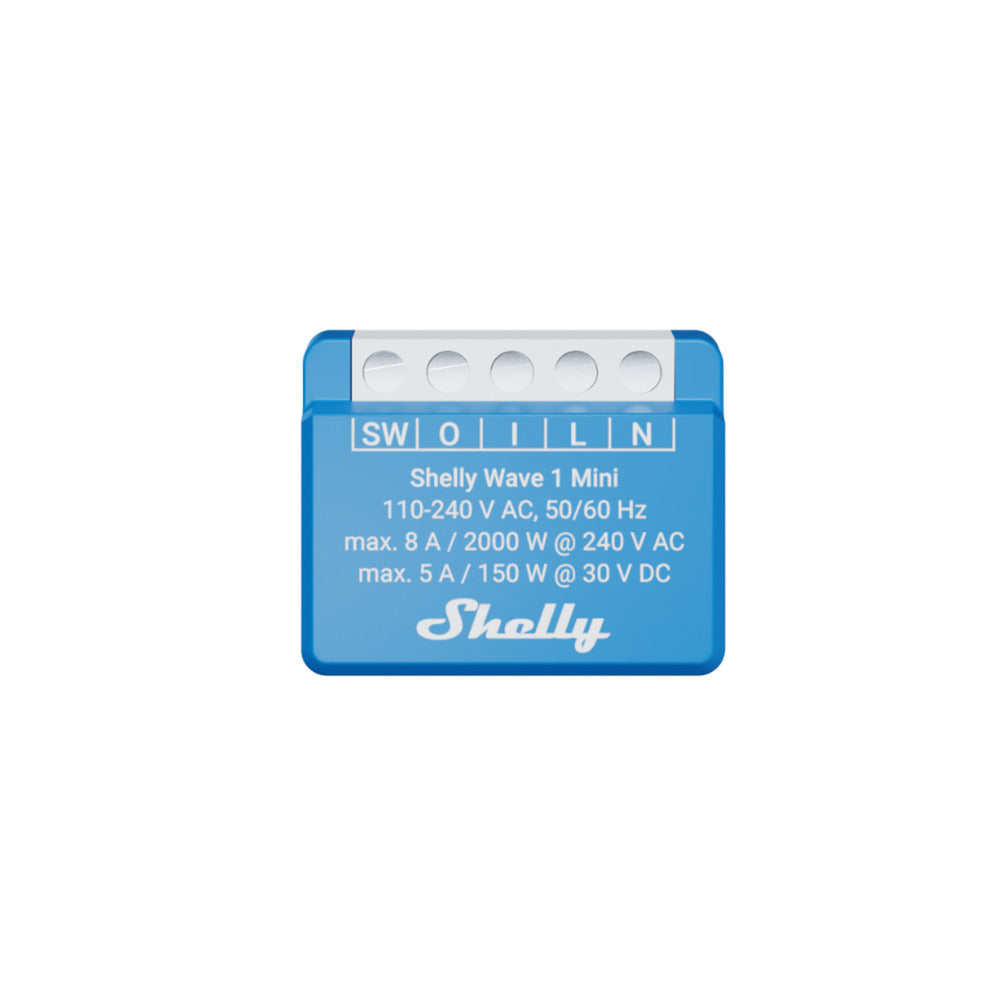 Shelly Wave 1 Mini LR (EU) Relay (Blue, Z-Wave)
