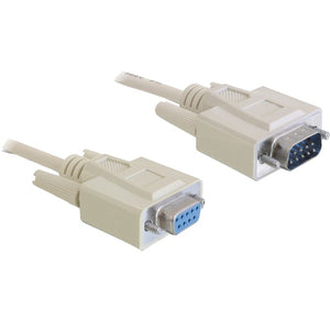 DeLOCK Serial RS-232 predlžovací 9-pin samec > 9-pin samica