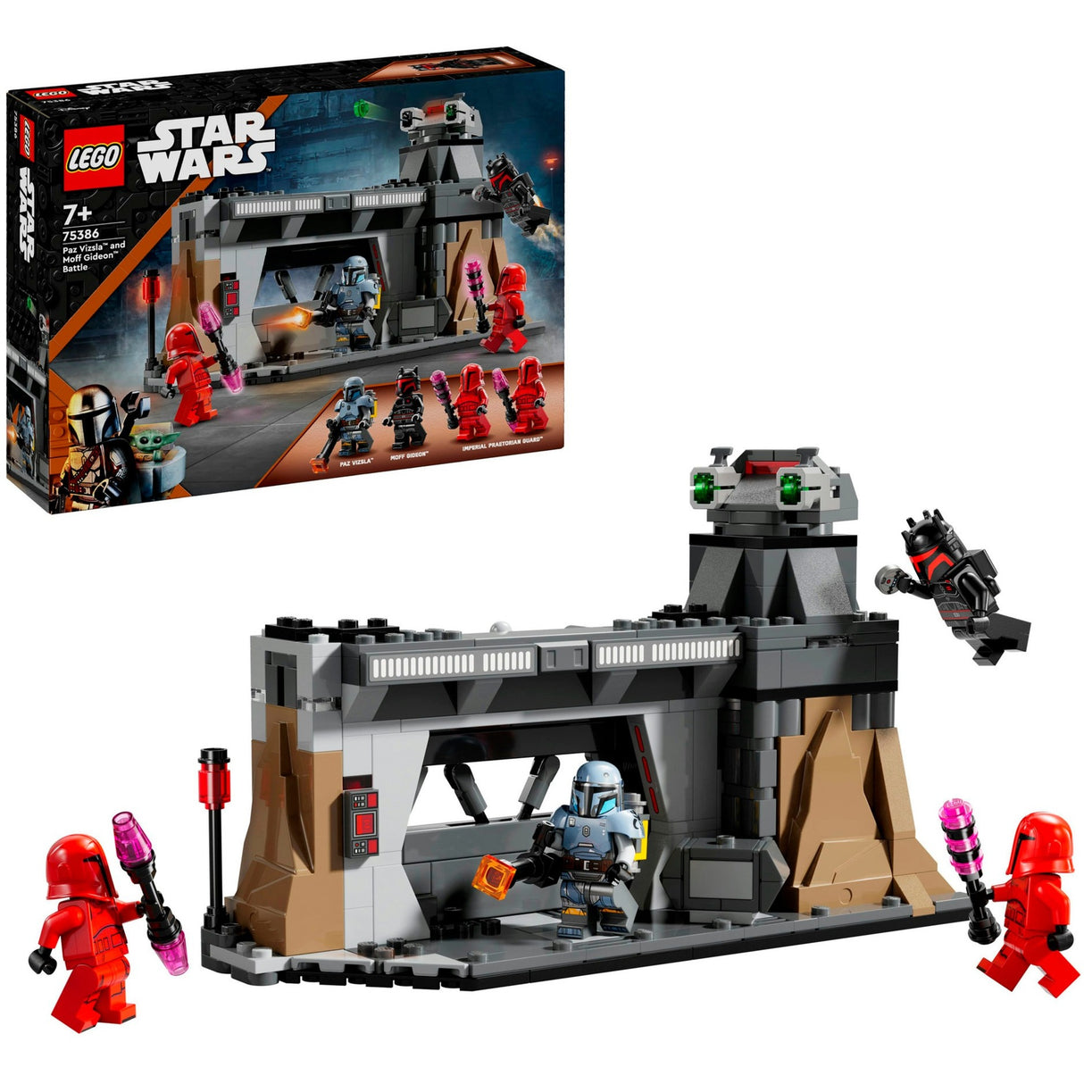 Lego Star Wars 75386 Paz Vizsla e Moff Gideon Duel