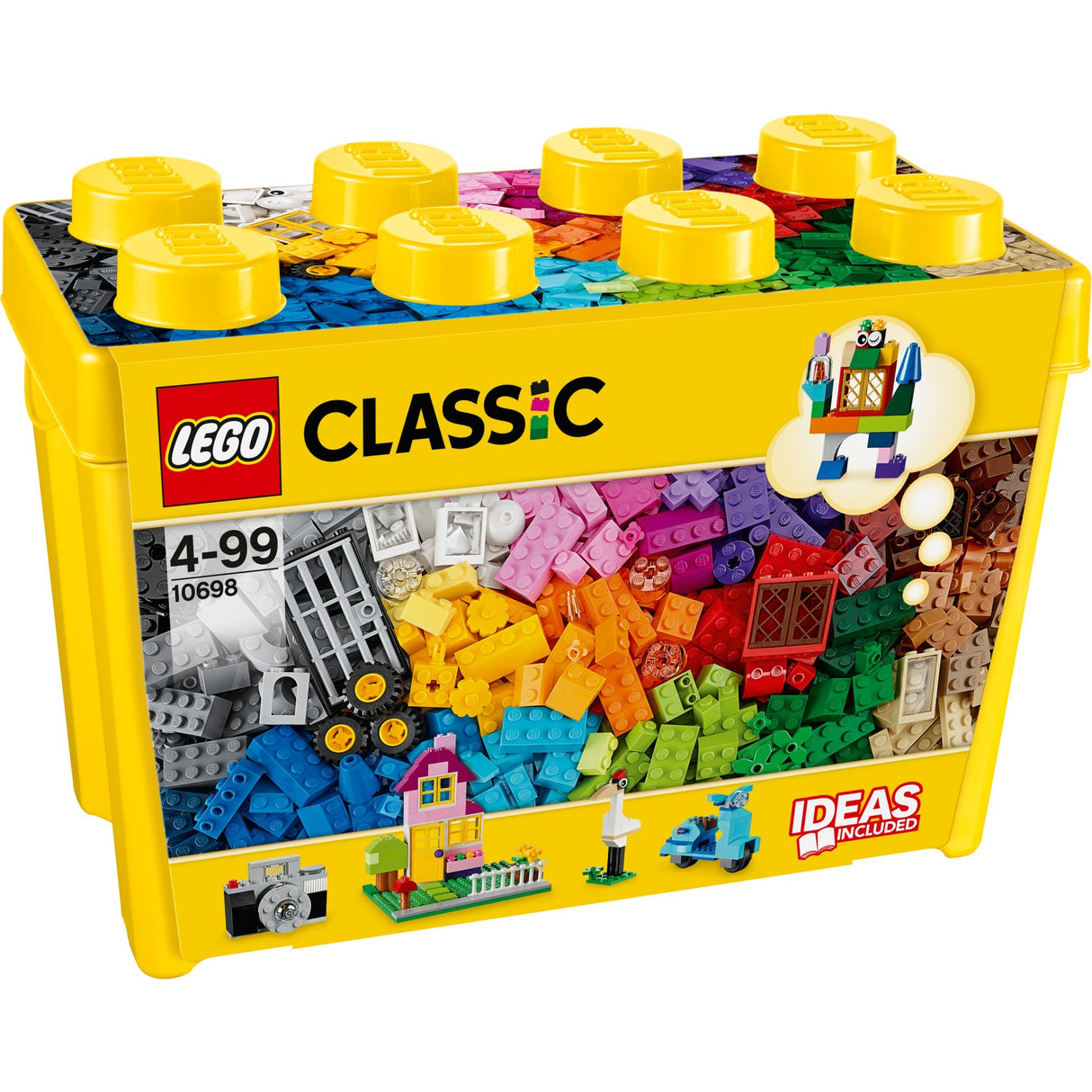 Lego clasaiceach 10698 bosca stórála cruthaitheach xl