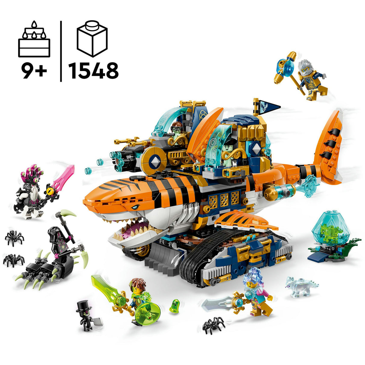 LEGO DREAMZzz 71515 Tiger Shark Ship