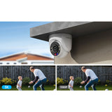 Foscam w5ep, 3k 5mp qhd poe ip camera (black)