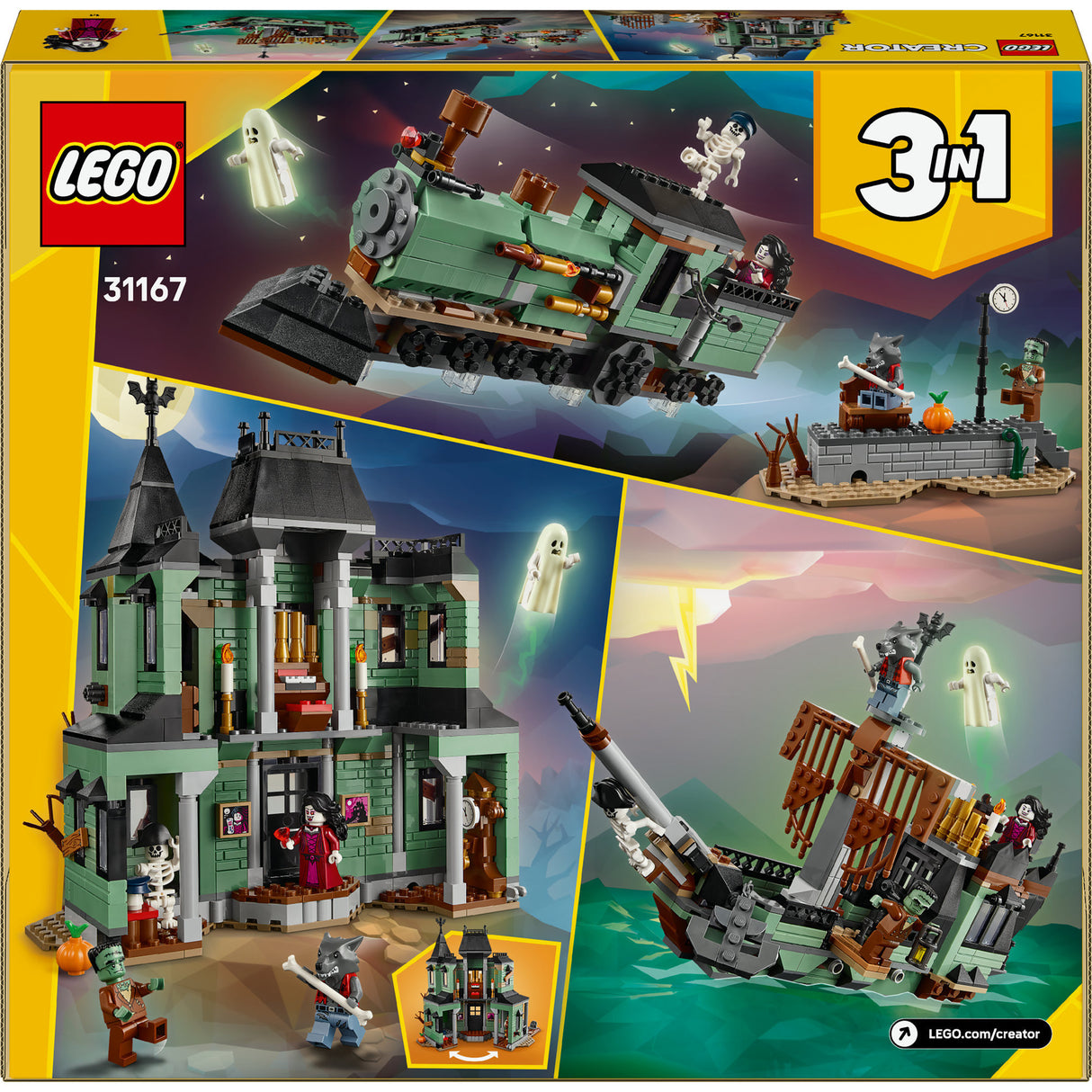 Lego-skaperen 31167 hjemsøkt hus