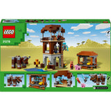 Lego minecraft 21278 – plėšikų forpostas ir naikintojas