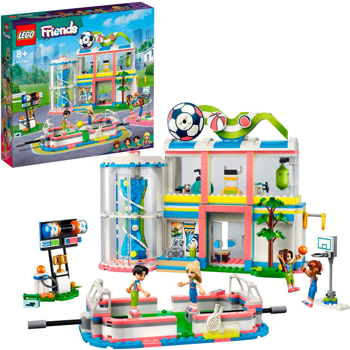 Lego friends - stavebnice sportovního centra (41744)