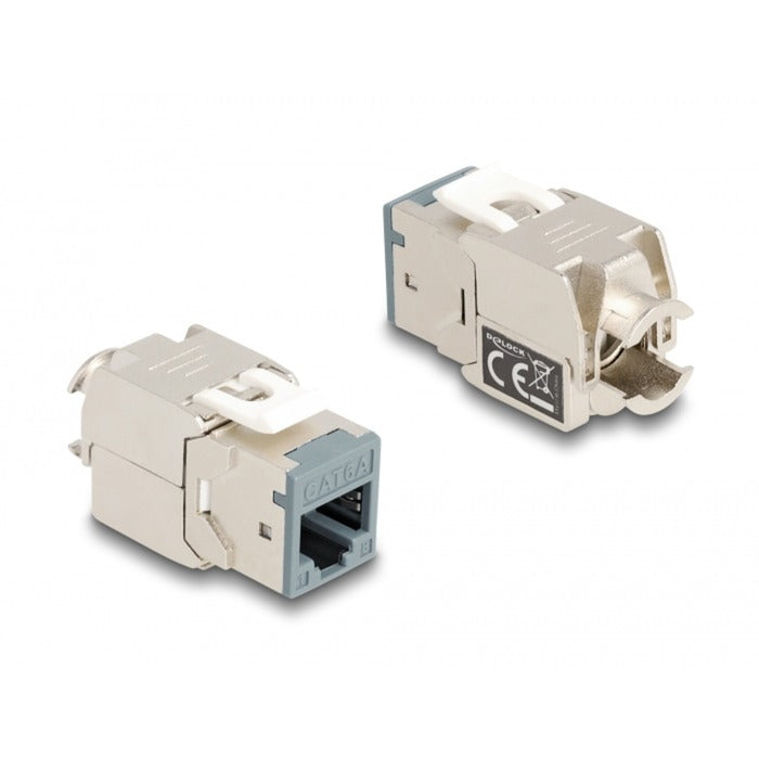 DeLOCK Keystone modulio RJ45 lizdas prie LSA Cat 6a be įrankių