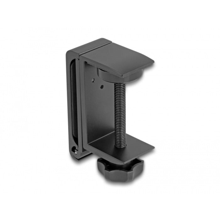 Delock adjustable headphone holder for table mounting (black)
