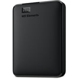Wd elements portable 5 tb externe harde schijf (zwart, bu6y0050bbk-wesn, micro-usb-b 3.2 (5 gbit s))