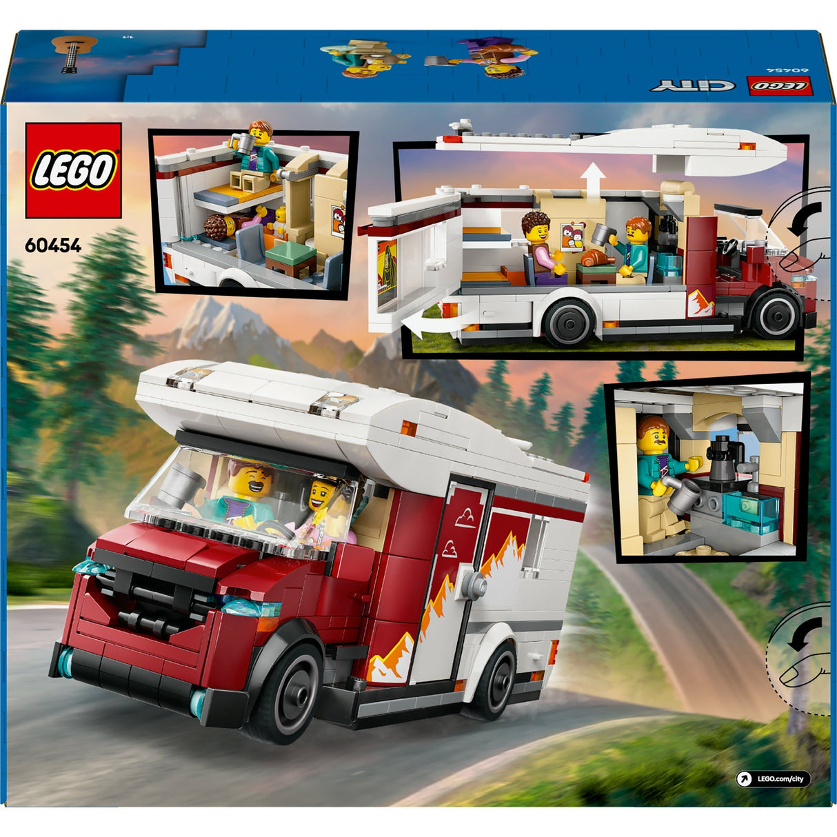 Camper delle avventure LEGO City 60454