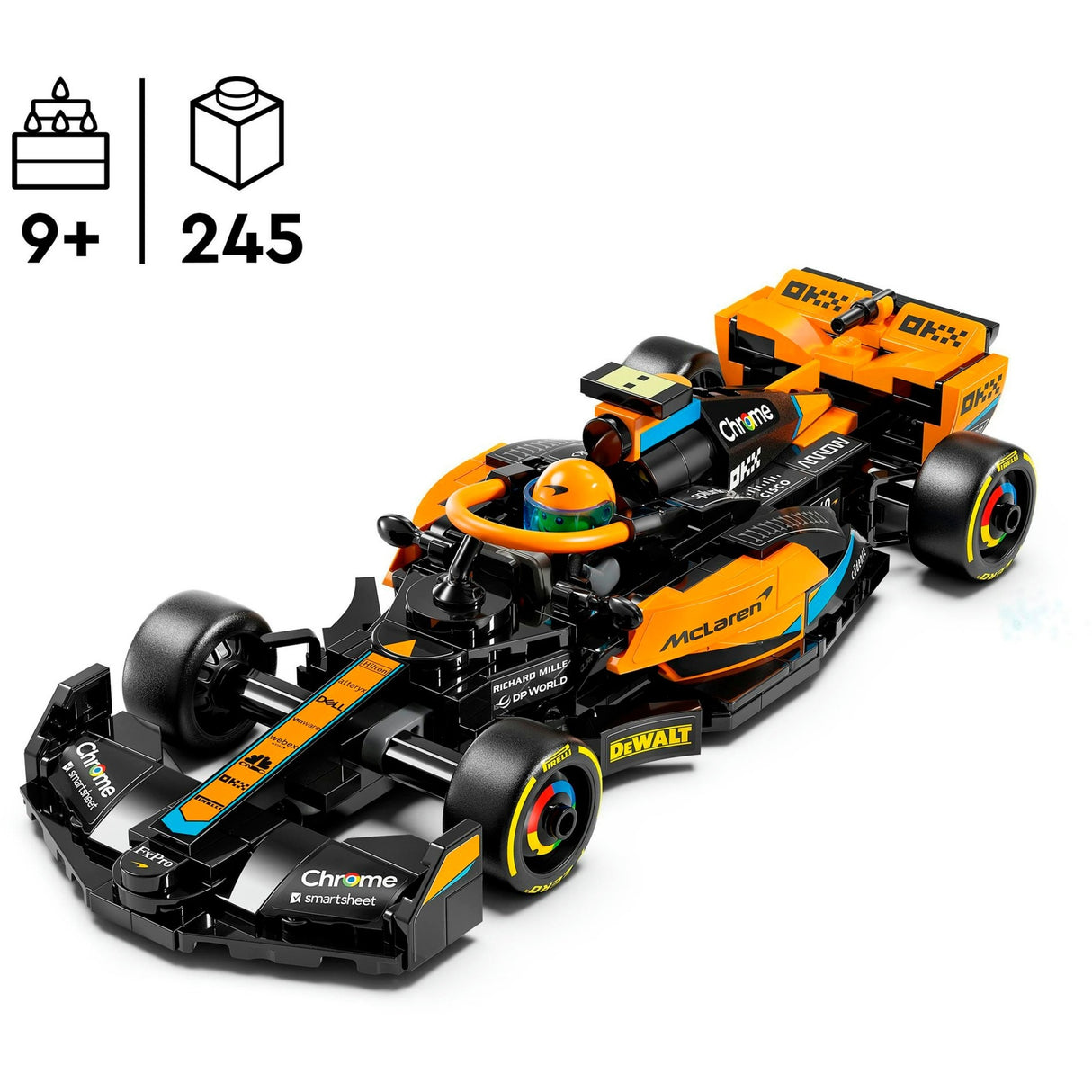 Lego speed champions mclaren formula 1 autó - 76919