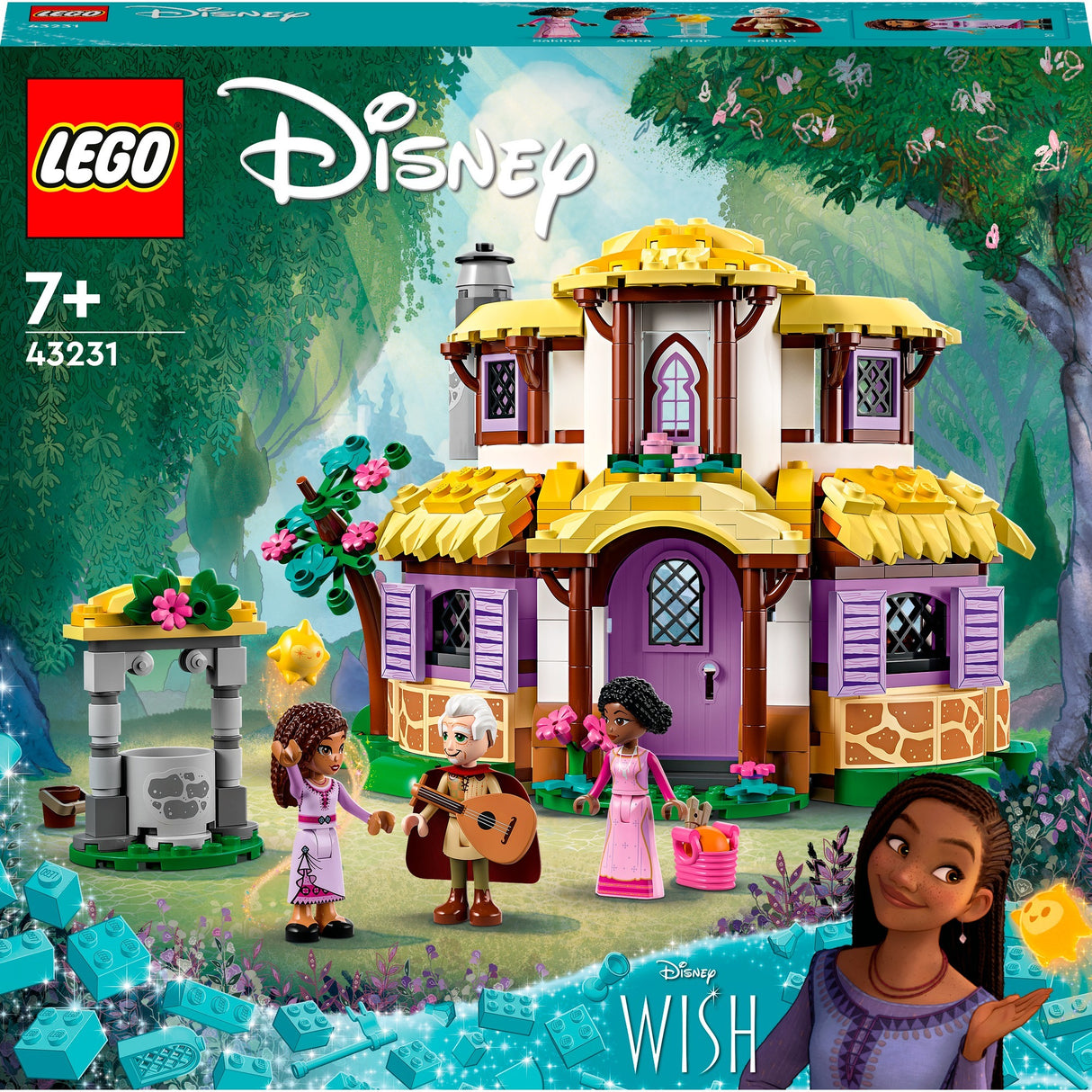 Lego Disney - Asha's Cottage Construction Toy (43231)