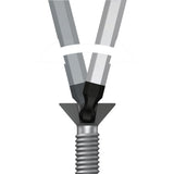 Wera 950 9 Hex-Plus 1 Hex Key Set (Chrome, 9-piece, 1.5mm to 10mm)