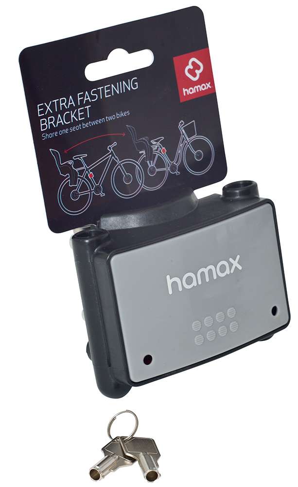 Hamax child seat fastener lockable