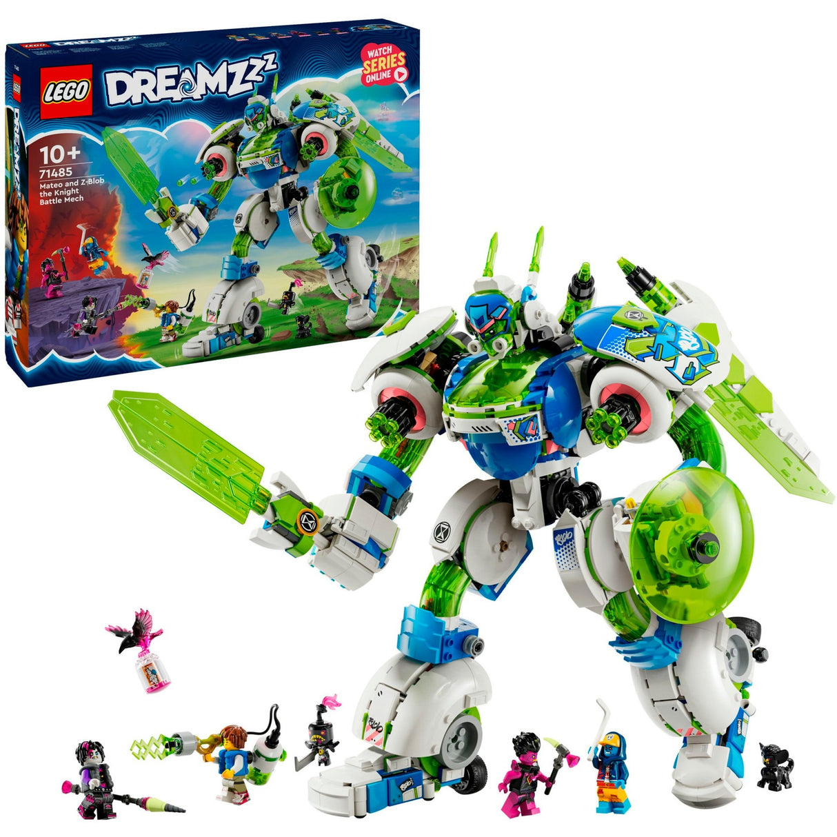 Lego dreamzzz 71485 mateo e z-blob il cavaliere mech
